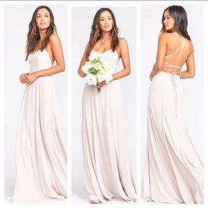 NWT SMYM Godshaw Gown Show Me The Ring Crisp